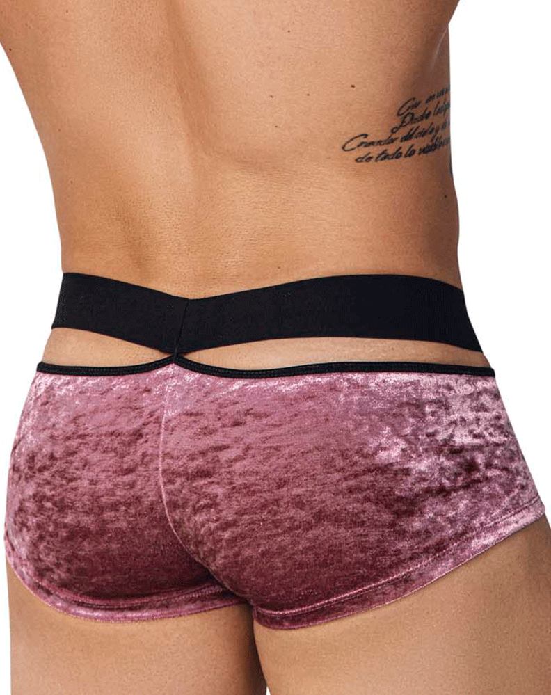 Pikante 1096 Clandestine Velvet Trunks Pink