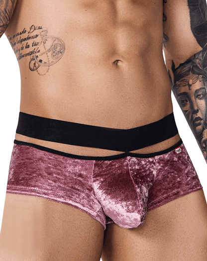 Pikante 1096 Clandestine Velvet Trunks Pink