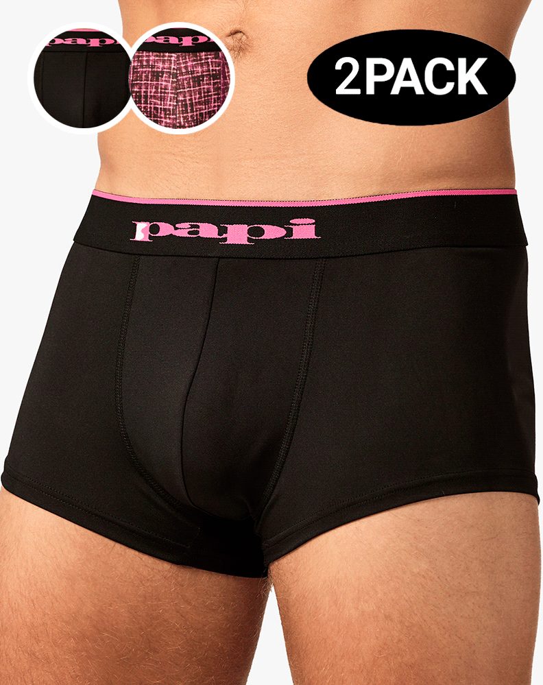 Papi Umpa048 Microflex Brazilian Trunks Berry-texture – Steven Even - Men's  Underwear Store
