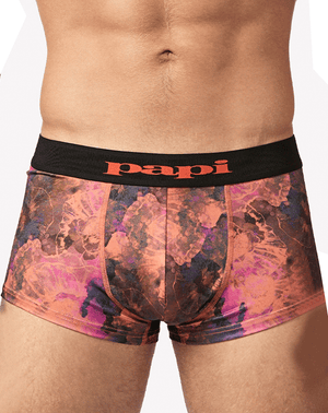 Papi Umpa050 Fashion Microflex Brazilian Trunks Sunset Multi Print
