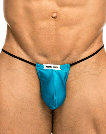 Justin+Simon Xsj02 Silky G-string Bulge