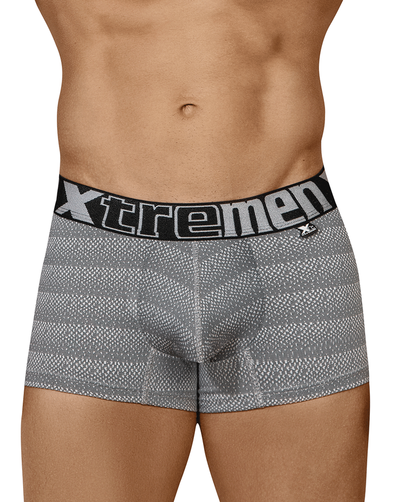 Xtremen 51449c Geometric Jacquard Trunk Gray